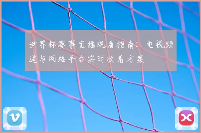世界杯赛事直播观看指南:电视频道与网络平台实时收看方案
